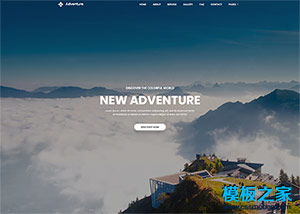 NewTrip精品大气全屏响应式网站模板