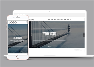 响应式IT科技网站设计企业前端CMS模板
